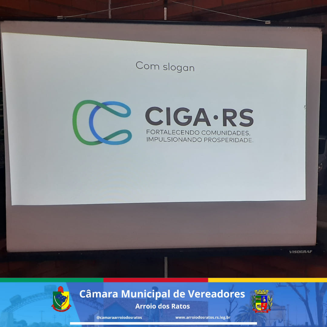 Na noite de ontem 07.08.23 o Presidente da Câmara Municipal de Vereadores de Arroio dos Ratos Dilson Lemos, esteve presente na Reunião do CIGA-RS a Convite do Presidente Helton Barreto.