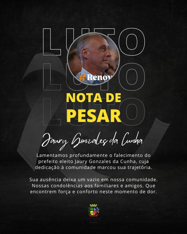 NOTA DE PESAR