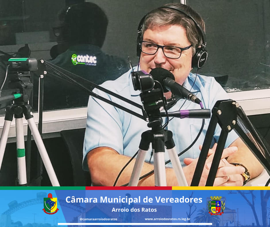 O Presidente da Câmara Municipal de Vereadores de Arroio dos Ratos, Dilson Lemos, participou de uma entrevista   na Rádio Carbo News, no programa "TODA  A CIDADE TÁ FALANDO".