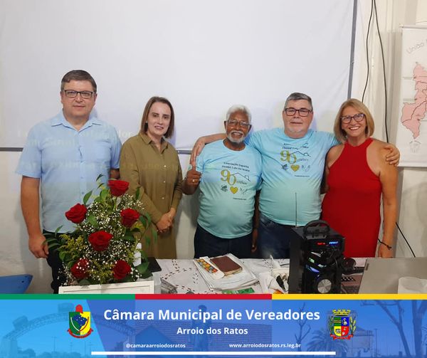 O Presidente da Câmara Municipal Dilson Lemos e as Vereadoras Neida Lima e Cintia Jardim e o Assessor de Comunicação Arthur Leão no dia de ontem 24.03.23 estiveram na Associação Espírita Thomé Luiz de Souza entregando um quadro de Moção Honrosa.  