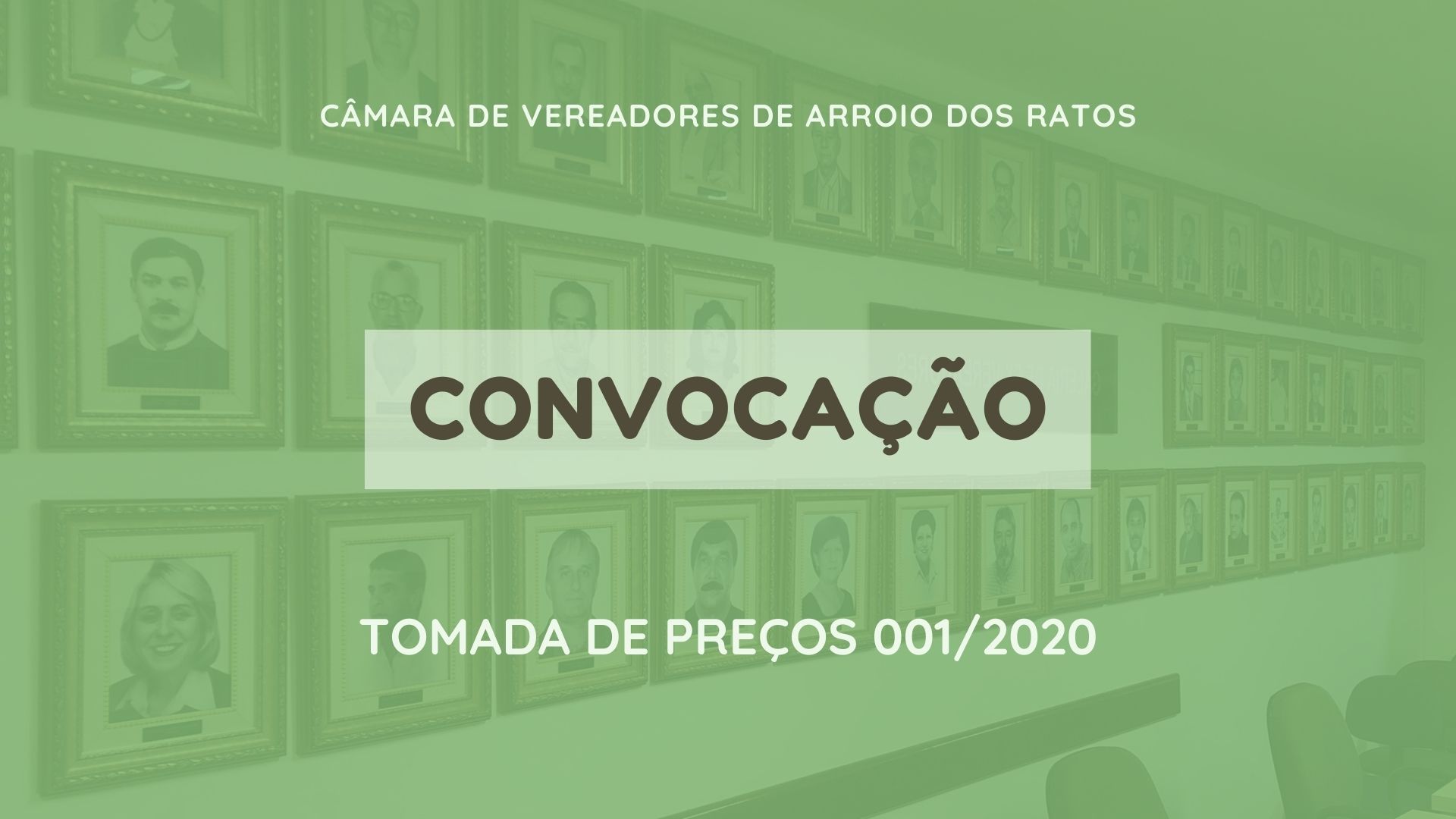 Tomada de Preços 001/2020 - Convocação da 4ª Colocada